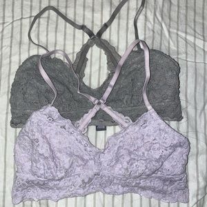 2-Pack Lace Aerie Bralettes